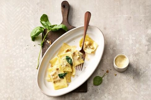 Feigen-Baumnuss-Ravioli